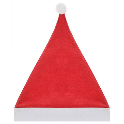 Zestaw 4 czapek Mikołaja Czerwony