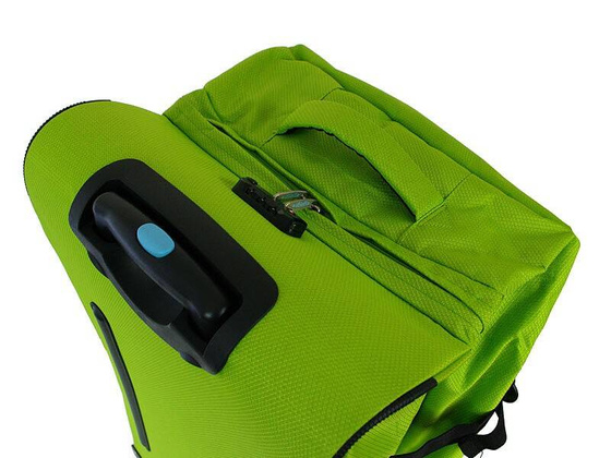 Torba podróżna na kołach DIELLE Zielona