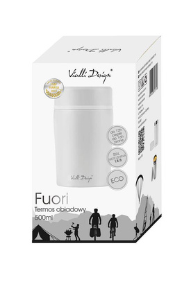 Termos obiadowy 500ml FUORI biały 27718