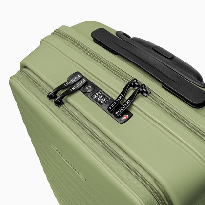 Mała kabinowa walizka PUCCINI SEOUL PP028C 5 Zielona