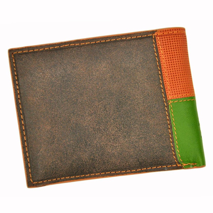 Portfel męski skórzany Polo Club 1223 992 Czarny