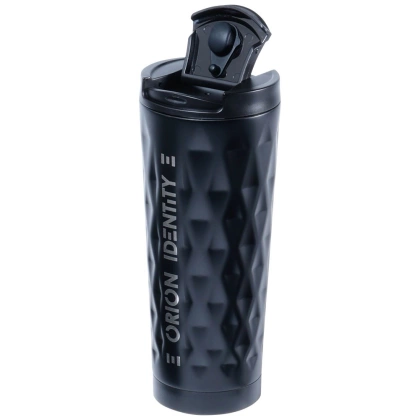 Kubek termiczny termos stalowy 0,5 l szczelny czarny