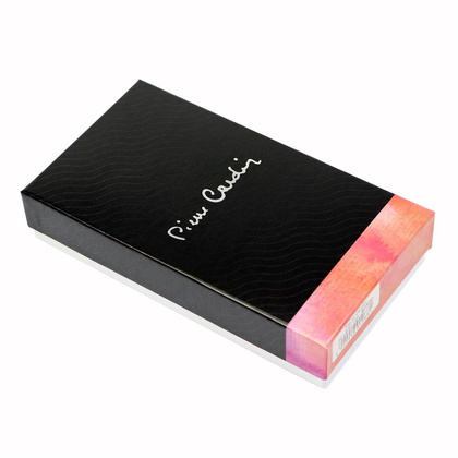 Portfel damski PIERRE CARDIN 02 LEAF 122 Niebieski lakier