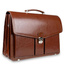 Skórzana teczka męska na ramię aktówka brązowa - Pavone Nero Savio 2287 BR