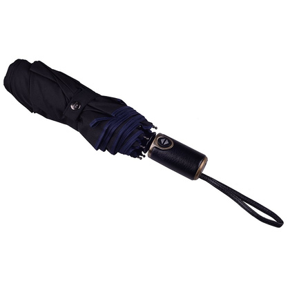 Parasol męski krótki Duomatic KEMER Czarno granatowy - min. zamówienie 20 / 50 / 100 szt.