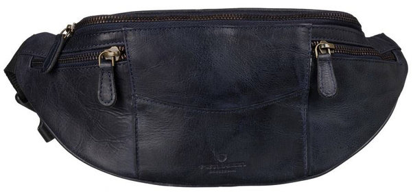 Miejska nerka męska ze skóry naturalnej