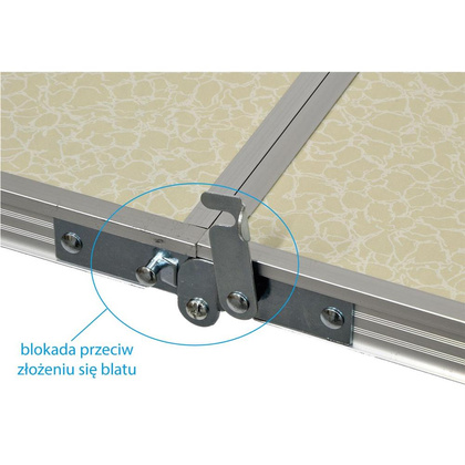 Stolik turystyczny składany kempingowy