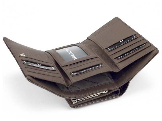 Portfel damski skórzany PELLUCCI LN-108 Czerwony