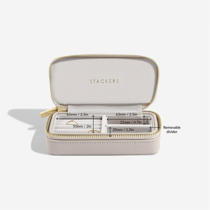 Pudełko podróżne na biżuterię Travel Medium Stackers taupe