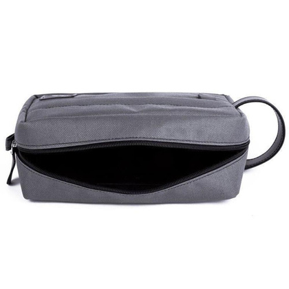 Kosmetyczka materiałowa KEMER SOLIER SK03 Szara - min. zamówienie 20 / 50 / 100 szt.