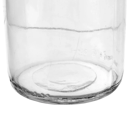 Butelka szklana na mleko do mleka lemoniady soku z zakrętką 1 l