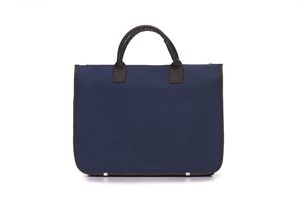 Torba na ramię / laptop 15.6" KEMER SOLIER Galston Granatowo Brązowa - min. zamówienie 20 / 50 / 100 szt.