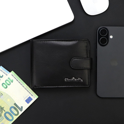 Portfel męski skórzany PIERRE CARDIN YS601 324A Czarny