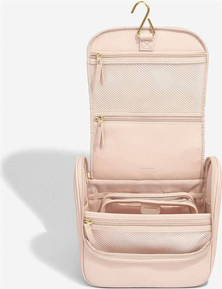 Kosmetyczka podróżna do zawieszenia Stackers jasnoróżowa