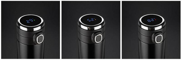 Kubek termiczny FOKS 420 ml 16016-02 Czarny