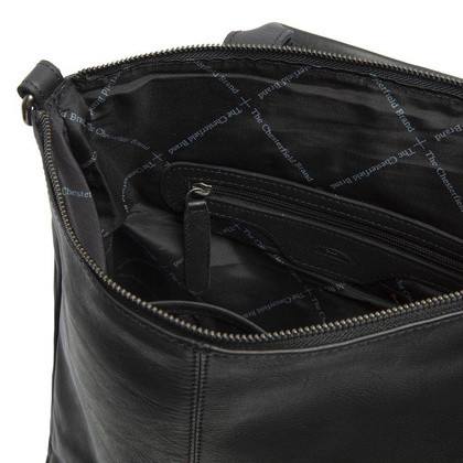 Plecak z miejscem na smartfon Czarny - min. zamówienie 20 / 50 / 100 szt.