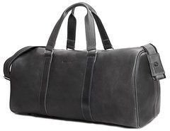 Skórzana torba podróżna na ramię BRØDRENE R20 grafit smooth leather - min. zamówienie 20 / 50 / 100 szt.