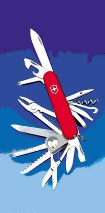 Scyzoryk VICTORINOX Swiss Champ Czerwony