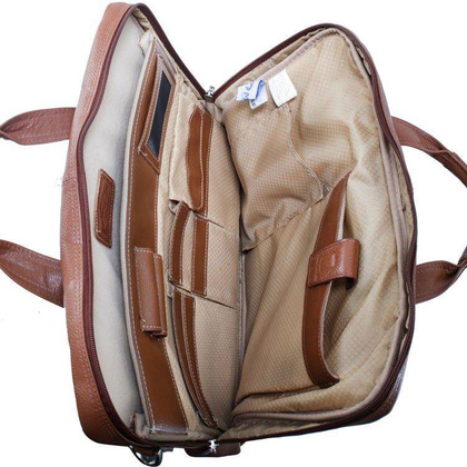 Teczka na laptop McKlein Bridgeport 17" Brązowa