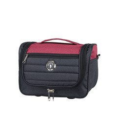 Kufer miękki PUCCINI PERUGIA QM50710 3 Czerwono czarny