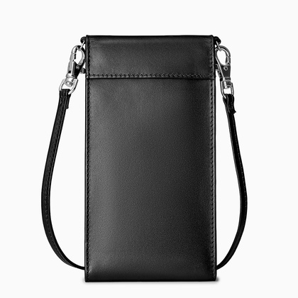 Torebka na telefon skórzana PUCCINI VULCANO VC92525 1 Czarna