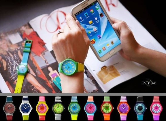 ZEGAREK DZIECIĘCY PERFECT - TUTTI FRUTTI I - LATO 2013 (zp681f)