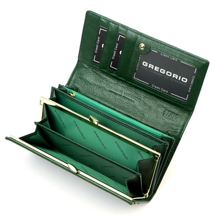 Portfel damski skórzany PELLUCCI BTS-100 BTS-100 Popiel