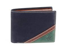 BH-371 SPORT Portfel męski skórzany Granatowy