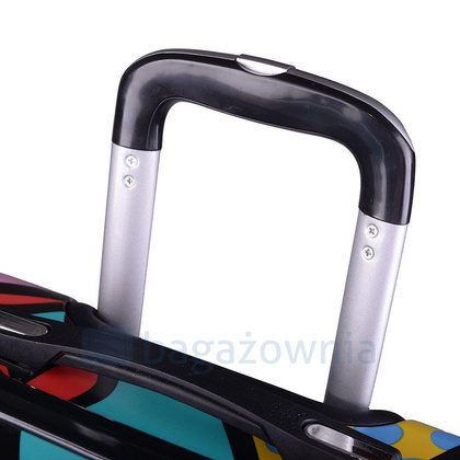 Średnia walizka KEMER RGL PRINT M Picasso Multikolor