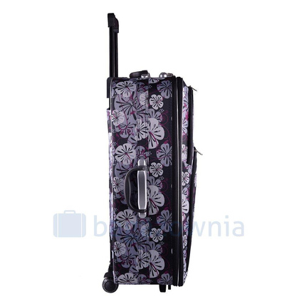 Zestaw Mała walizka PELLUCCI RGL 773 S + Kuferek S Czarno szary