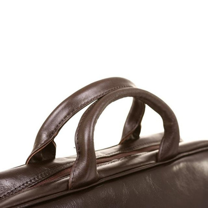 Torba skórzana na laptopa KEMER VOOC 15,6" EP8 brąz