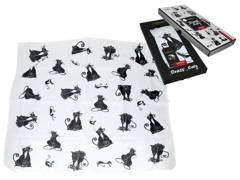 Chusta - koty Oryginalna chusta dla prawdziwych miłośników kotów.