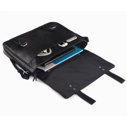 Torba męska na ramię KEMER SOLIER S31 Czarna - min. zamówienie 20 / 50 / 100 szt.