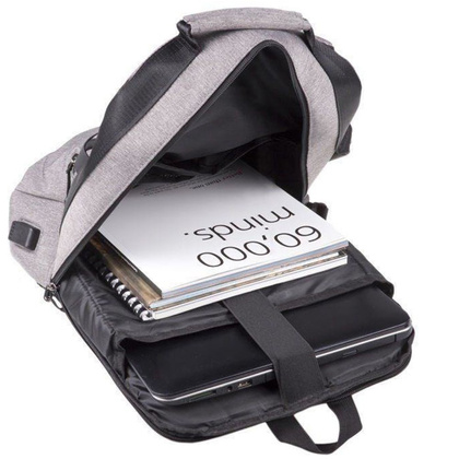 Plecak antykradzieżowy laptop 15 KEMER SOLIER SV07 - min. zamówienie 20 / 50 / 100 szt.