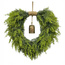 Wianek ozdobny na drzwi, stroik, sztuczna choina jak żywa - wysokość 50 cm WSN31