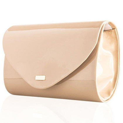 Torebka wizytowa KEMER SOLIER F15 Kremowy Lakier - min. zamówienie 20 / 50 / 100 szt.