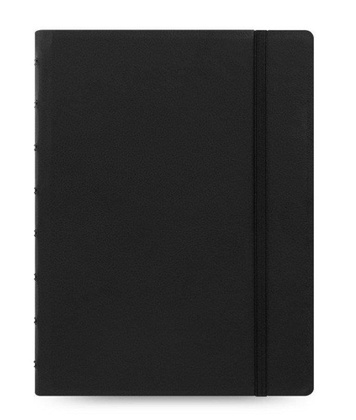 Notebook fILOFAX CLASSIC A5 blok w linie, czarny