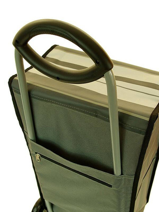 Wózek zakupowy marki Dielle Carr3n w kolorze antracite