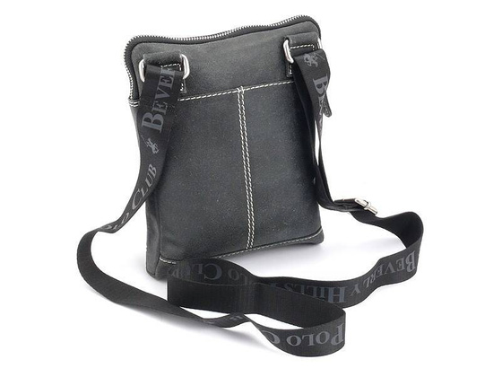 BH-321 NEBRASKA Torba na ramię skórzana Szara