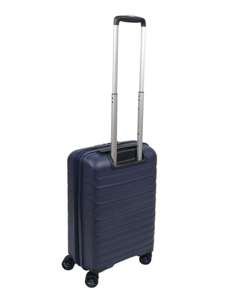 Walizka DIELLE 100 4k 55cm kabinowa granatowa PP z poszerzeniem