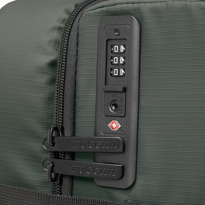 Średnia walizka PUCCINI COLORADO EM50249B 5D Zielona