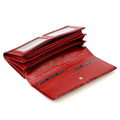 Portfel damski skórzany PELLUCCI BTS-122 Niebieski