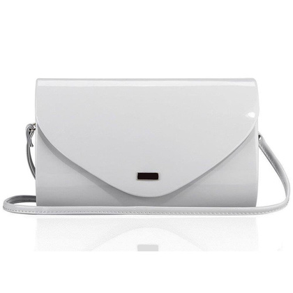 Torebka wizytowa KEMER SOLIER F15 Szary Lakier - min. zamówienie 20 / 50 / 100 szt.