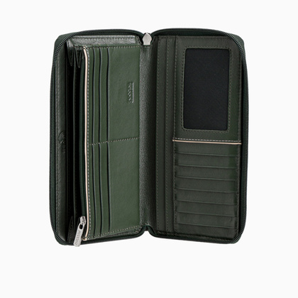 Portfel damski skórzany PUCCINI SORRENTO NA1500 1 Czarny