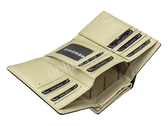 Portfel damski skórzany PELLUCCI N108 Czerwony