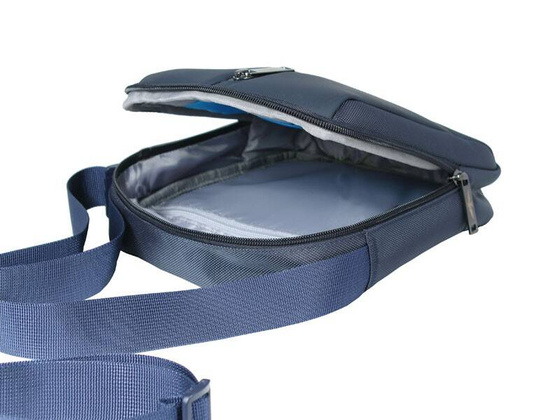 Torba na ramię AERONAUTICA MILITARE Drone Granatowa