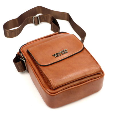 Torba męska na ramię NORTHAMPTON POLO CLUB PC3104 Czarna