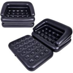 SOFA ŁÓŻKO DMUCHANE 198x138x62CM 5W1 24001