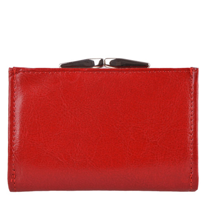 Portfel damski skórzany KEMER P25 Czerwony - min. zamówienie 20 / 50 / 100 szt.