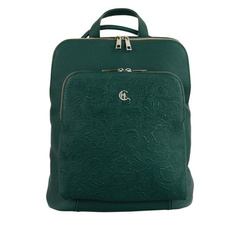 Torbo-plecak damski Canaletto z tłoczeniem w kwiaty TPD490s312t4